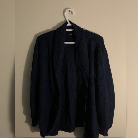 Boohoo man cardigan navy blue - Picture 3 of 3